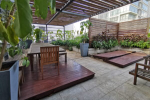 sky garden (outdoor patio)